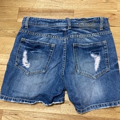 【earthmusic&ecology】デニムショートパンツ