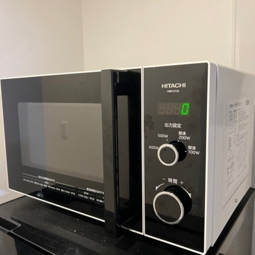 お取引中)電子レンジ(日立製　HMR-ET22-Z6 60Hz専用)