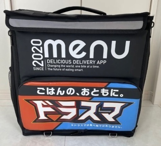 デリバリーバッグ(ドラスマ✖️menuコラボ)