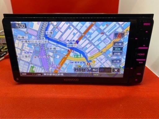 KENWOOD 最上級　MDV-X701W フルセグ　新品パーツ＋バックカメラ付　た-6