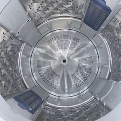 2019年製 Panasonic縦型洗濯乾燥機 NA-FW80K7-Wの画像