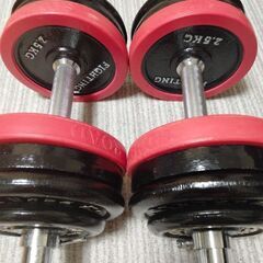 ダンベル　20kg×2　ファインディングロード