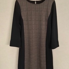 ひざ丈ワンピース