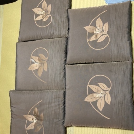 座布団5枚組、箱あり