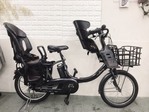 新品12.3ahバッテリーお買い得　高年式　3人乗り電動自転車　ヤマハパスバビーアン　人気なモデル