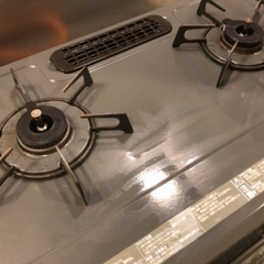 (お譲り先決定)Rinnai､ガスコンロ､都市ガス､2口の画像