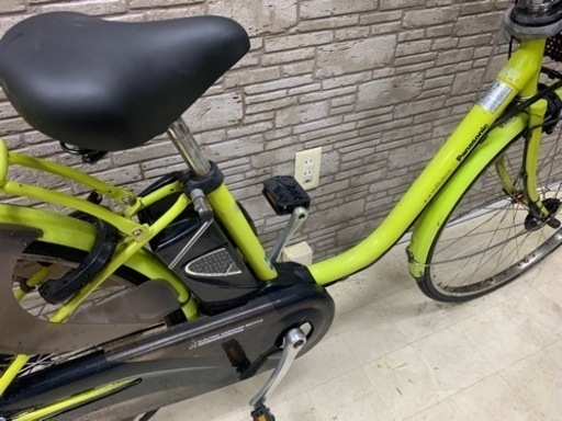東京23区配達無料　新基準 Panasonic パナソニック ビビスタイルDX 8.9Ah 電動自転車☆中古☆パナ ⑧