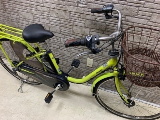 東京23区配達無料　新基準 Panasonic パナソニック ビビスタイルDX 8.9Ah 電動自転車☆中古☆パナ ⑧
