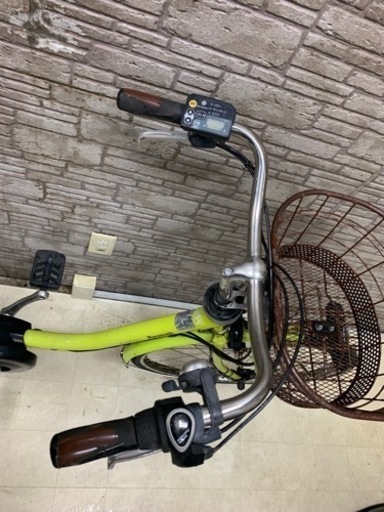 東京23区配達無料　新基準 Panasonic パナソニック ビビスタイルDX 8.9Ah 電動自転車☆中古☆パナ ⑧