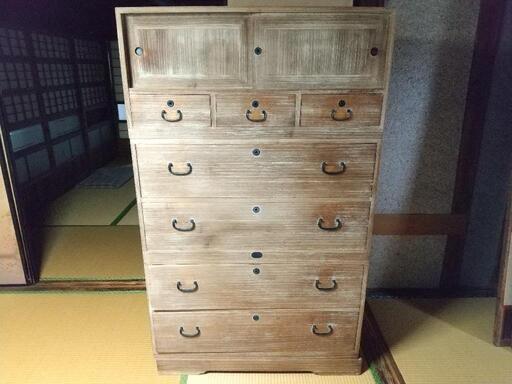 昭和レトロ 桐タンス① 中古 和タンス