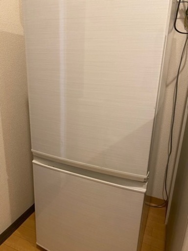 予定者決定済 値下げ シャープ ノンフロン冷凍冷蔵庫 SJ-D14F-W 137L