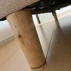 2人がけソファ シンプルの画像