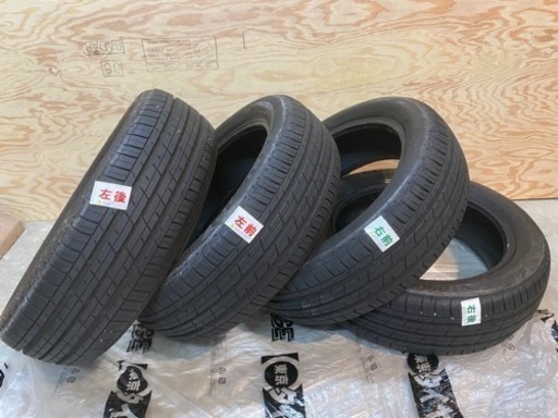 バリ溝‼️新車外し165/55R15タイヤ4本セット