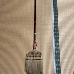 【引き渡し済】昭和レトロ⑩ ほうき１