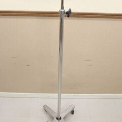 キャスター付き点滴用器具　点滴スタンド　4脚　平板吊り ① (J...