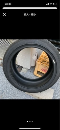 タイヤ  225／45-18×2本