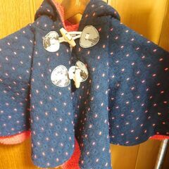 こども用ポンチョコートの画像