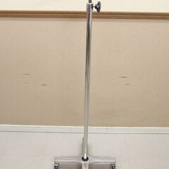 キャスター付き点滴用器具　点滴スタンド　4脚　平板吊り ③ (J...