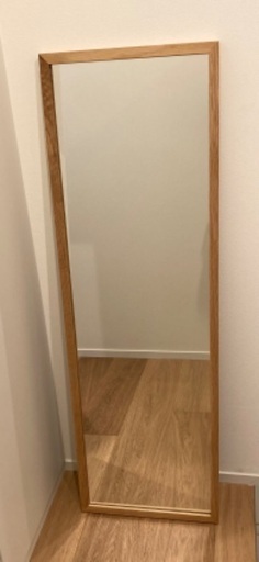 無印良品　壁に付けられるミラー