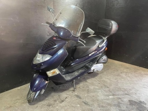 買取強化中！！★お支払い総額4.8万円★ KYMCO キムコ ベット＆ウィン250 激安250ccスクーター！低走行！リアボックス付き！通勤通学に配達にも♪ 関東圏内即日配送可能です！