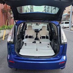 プレマシー20S　H20　車検5/2　走行82000ｋ　純正ＨＤＤナビ　カラーフロント＆サイド＆バックカメラ　ＥＴＣ　白革調シートカバー　両側スライドドア　キセノン＆フォグ　15ＡＷ　7人乗　禁煙車の画像