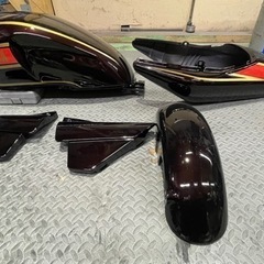 XJR400R RH02J 外装セット 塗装後未使用 RZライン...