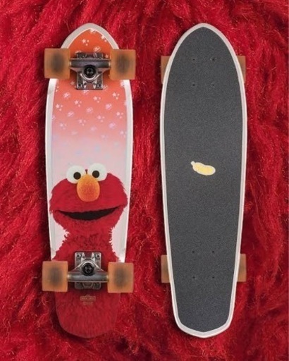 エルモ スケボー サーフボード