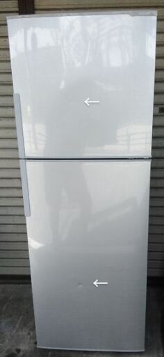 シャープ 2ドア冷蔵庫 SJ-23Y-S 225L・右開き  シルバー 15年製 配送無料