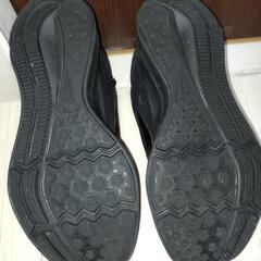 【美品】メッシュナイキスニーカー　黒　ブラックの画像