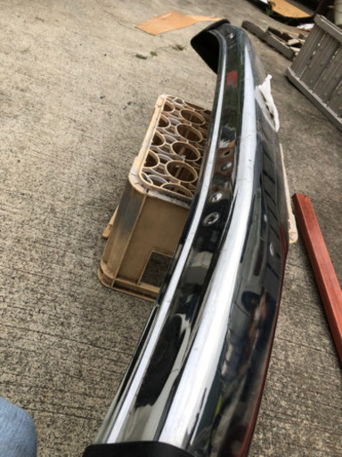 70系ランクル中古綺麗な前バンパー