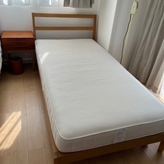 【無印良品】シングルベッドフレーム（マットレス無料）
