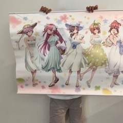 一番くじ 五等分の花嫁 ラストワン賞 掛式 アートポスター 約5...