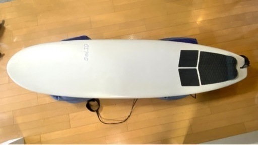 ファンボード（フィン・リーシュ・デッキパッド•カバー付き）