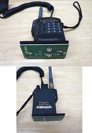 WSE ドッキングブースター WP-273H トランシーバー STANDARO C550 セット ハンディー機 アダプター付☆ 札幌市