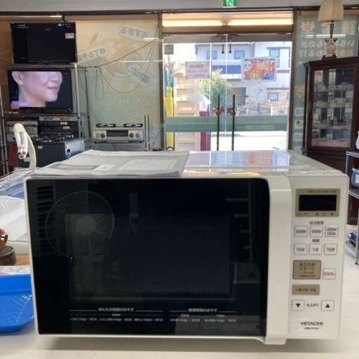 ◼️【中古品】HITACHI電子レンジ　HMR-FS182 2019年製