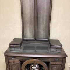 【三面鏡ドレッサー】の画像