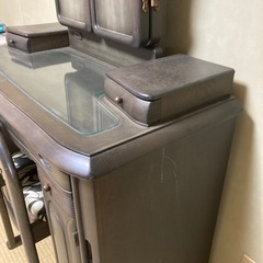 【三面鏡ドレッサー】の画像