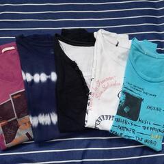 交渉中。ＭやＬの服、古着５点セット👍