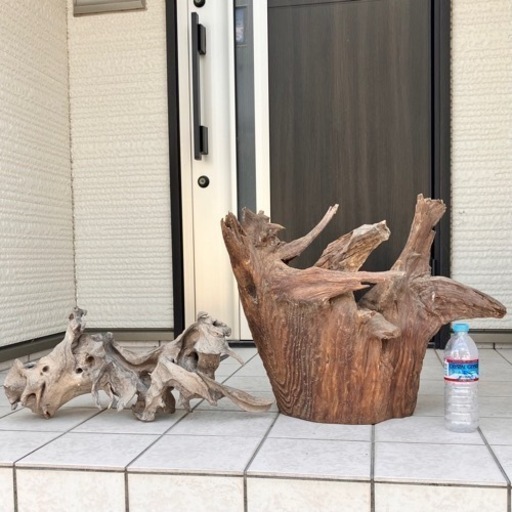 流木　2個
