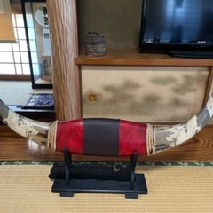 水牛の角 置物 工芸品 骨董 オブジェ 龍 ドラゴン