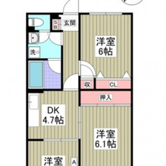 🔥入居総額4.5万円🔥3DK🔥東武伊勢崎線/せんげん台駅 歩4分✨埼玉県越谷市千間台東✨ - 越谷市