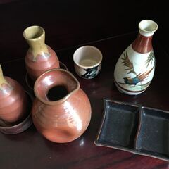 値下げ【食器類 和酒器ほかセット売り】徳利 盃 銚子 猪口 片口...