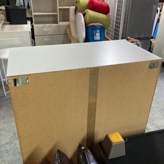 [IKEAすりガラス扉3段チェスト]リサイクルショップヘルプの画像