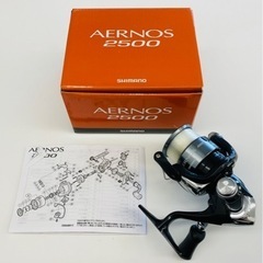 352【現状品】①SHIMANO スピニングリール AERNOS...