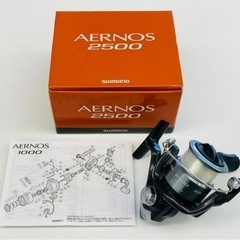 353【現状品】②SHIMANO スピニングリール AERNOS...