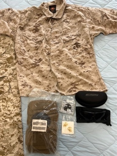 サバゲー ミリタリー 迷彩服 一式