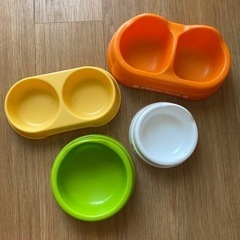 キャットフード、ドッグフード皿