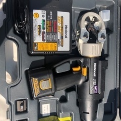 national 充電式圧着器