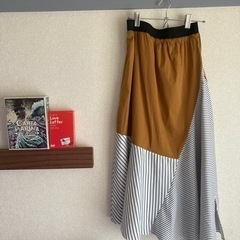 オズモーシス(OSMOSIS)のアシンメトリースカート 洋服-2の画像