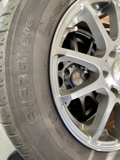 【引き取り限定】185/65r15 ミシュランタイヤ アルミホイール付